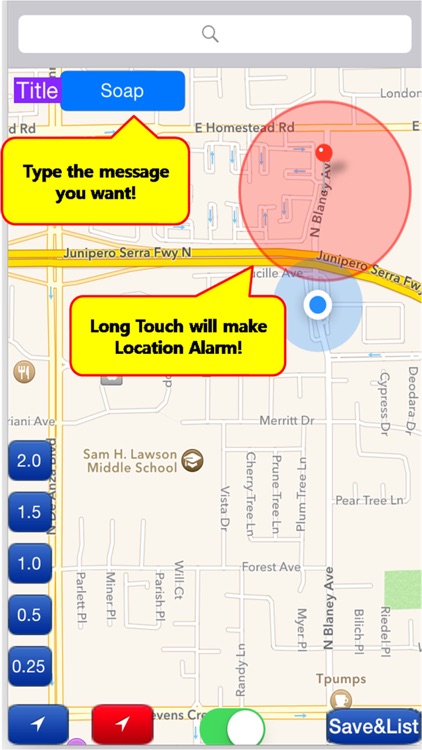 GPS Alarm - bus stations, bus alarm navigation screenshot-0