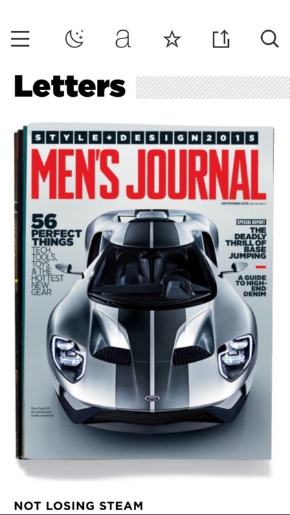 Men's Journal Magazine