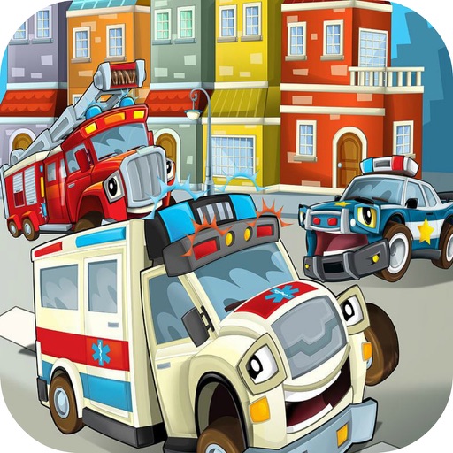 911 Emergency Car Racing! Ambulance Rescue Driving icon