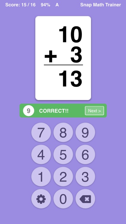 Snap Math Trainer