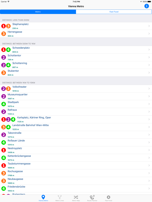Screenshot #4 pour Vienne Metro