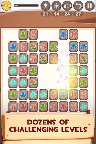 Three In A Row Majong - Indian Tiles screenshot 3