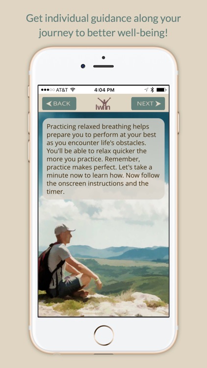 Iwin: Well-Being Navigator screenshot-4