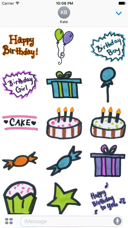 Happy Birthday Doodles