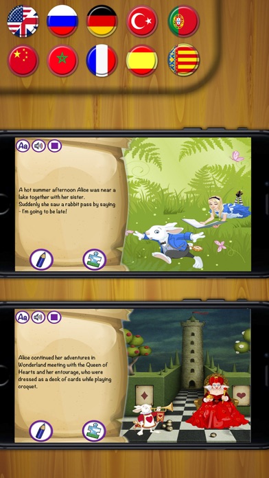 Alice in Wonderland - Classic tales for children 1.2 IOS -
