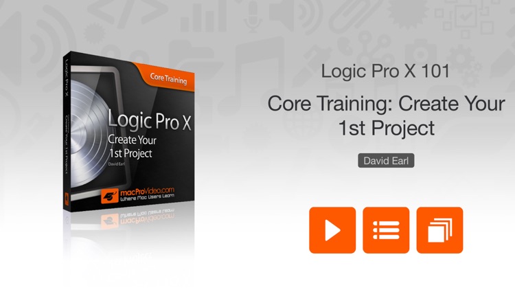 Course for Logic Pro X - Create Your First Project