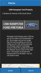 CMH Kempster Ford Pretoria screenshot #4 for iPhone