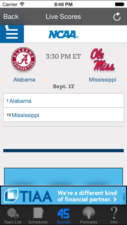 College Football Radio & Live Scores + Highlights screenshot-4