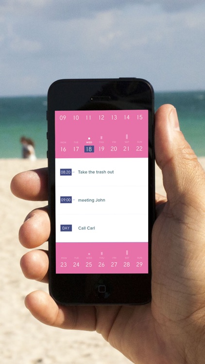 Peek Calendar - Simple & Minimalist Cal screenshot-3