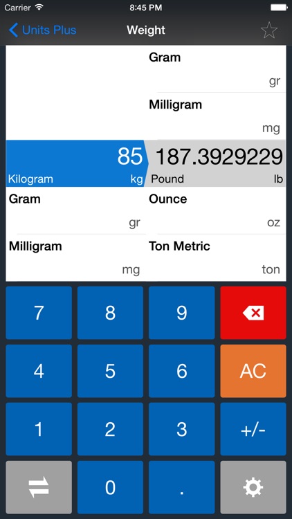 Units Plus Converter - Convert Any Unit & Currency screenshot-3