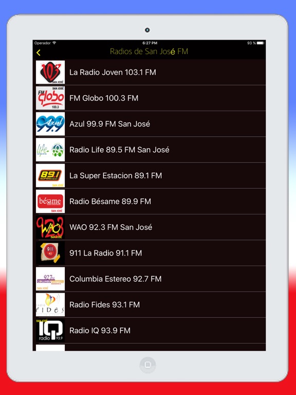Screenshot #4 pour Radios Costa Rica - Emisoras de Radio en Vivo FM