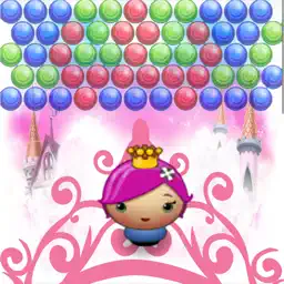 Little Princess Bubble Shooter for Kids app icon