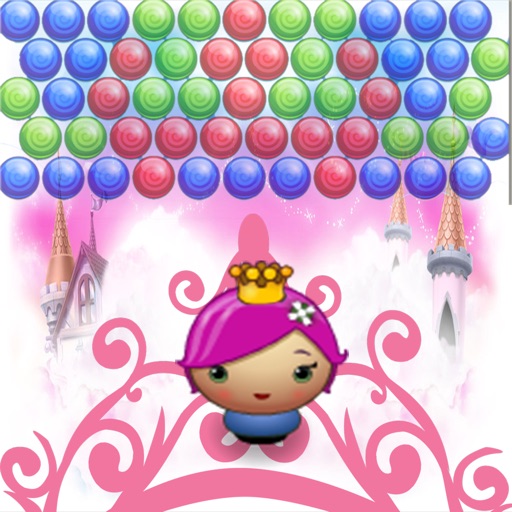 Little Princess Bubble Shooter for Kids icon