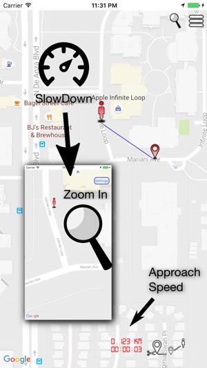 Zoom In/Out/Shift Map by Speed-SpeedZoomap(圖1)-速報App