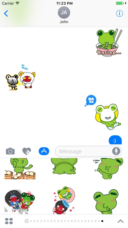 Frog Cute - Fc Sticker screenshot-3
