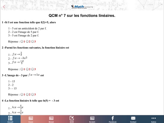 Screenshot #6 pour Brevet de maths 2017-Mathovore