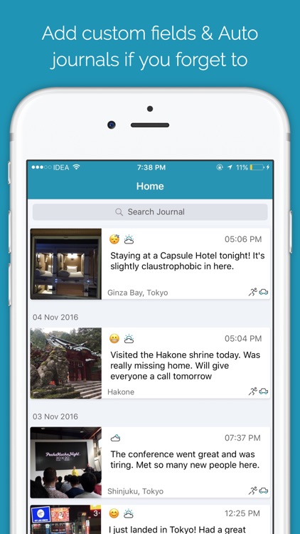 Journaly - Journal everything!