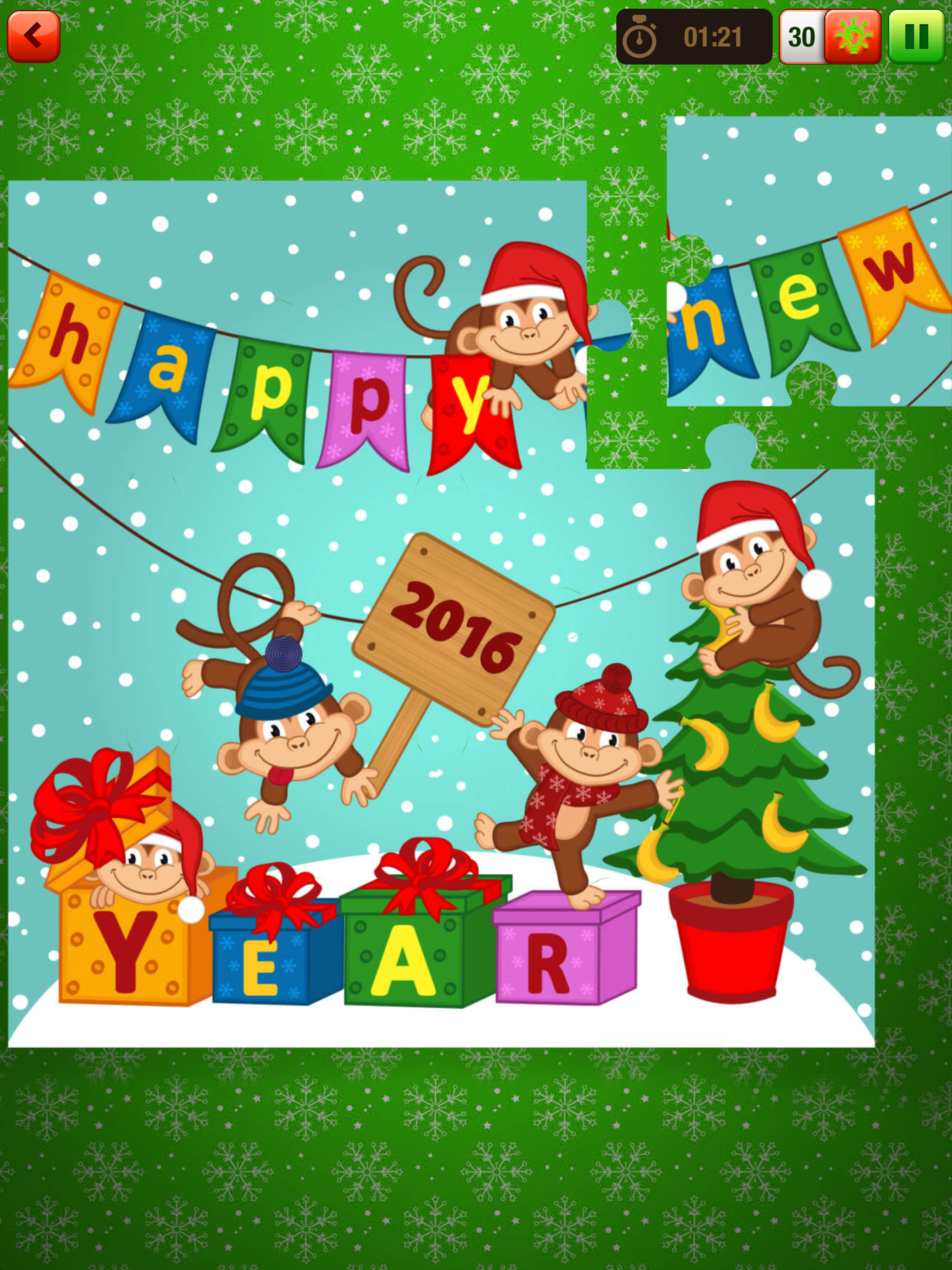 Christmas Jigsaw Puzzle – Best Brain Game For Kids screenshot 10