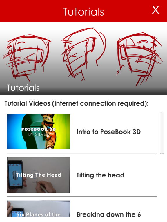 PoseBook 3D by Silver iPad screenshot 4 - Education app