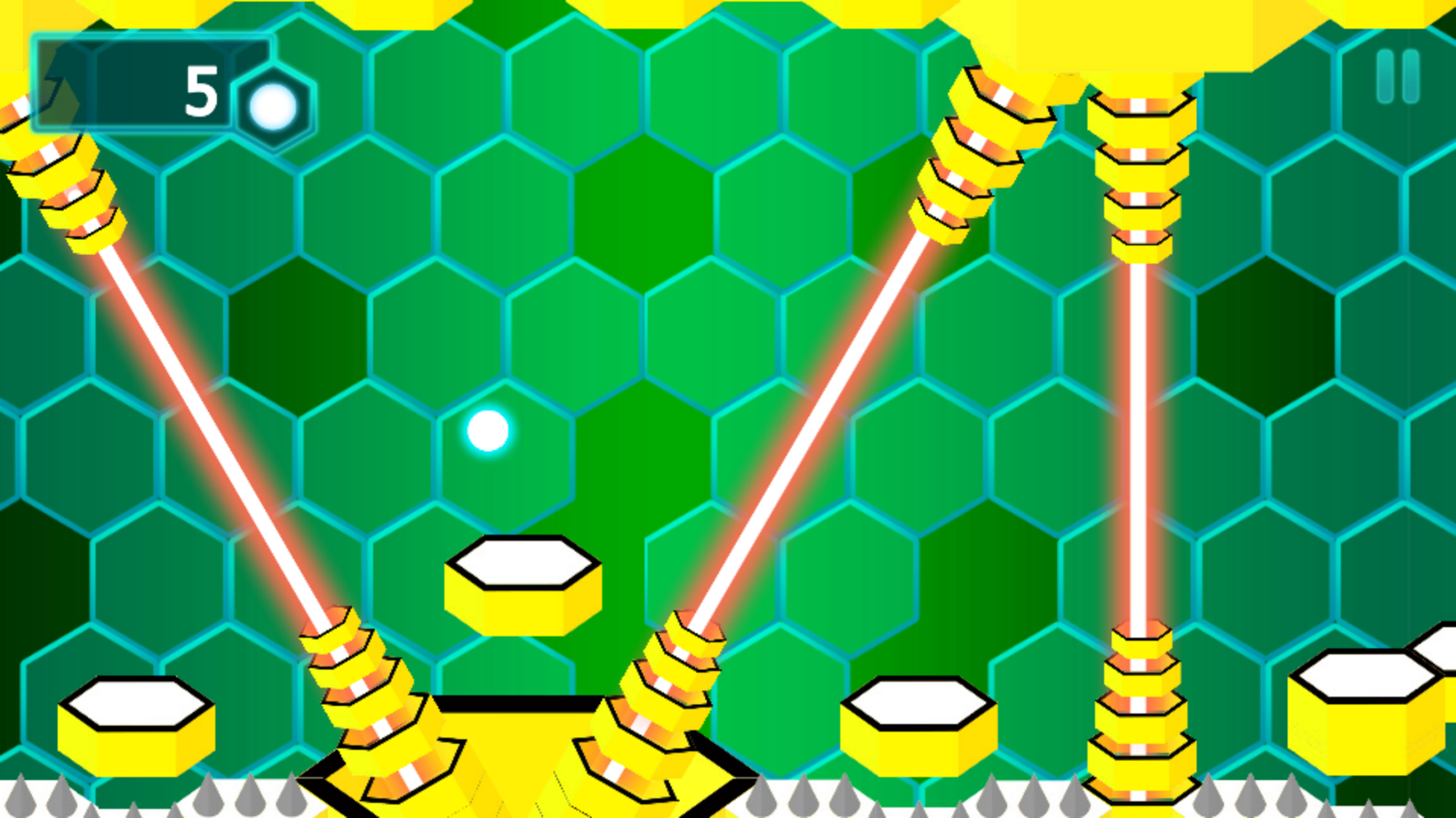 Bounce Ball Attack Orange Killer Bee Bot Hive Game screenshot 5