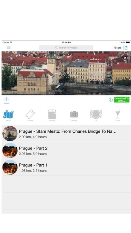 Prague Travel Guide, Audio Tours & Tour Maps