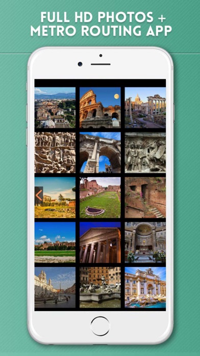 Rome Travel Guide and Offline City Map Screenshot