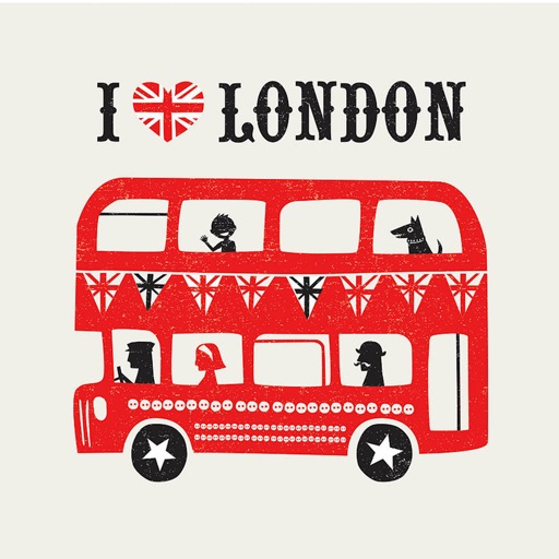 I Love England Stickers • I Love London Stickers icon