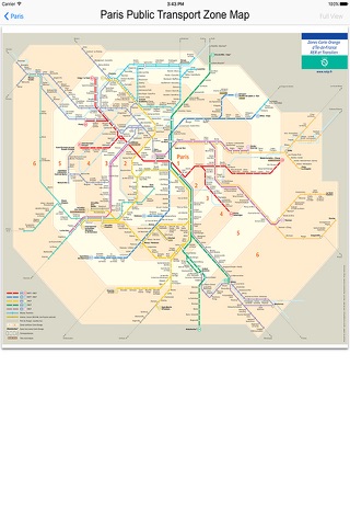 Paris France subway maps screenshot 4