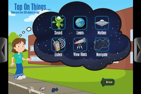 My Ride With The Alien - Educational and Interactive Book App screenshot 3