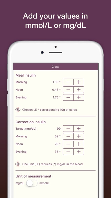 Insulin Buddy - Diabetes Mellitus Bolus Calculator