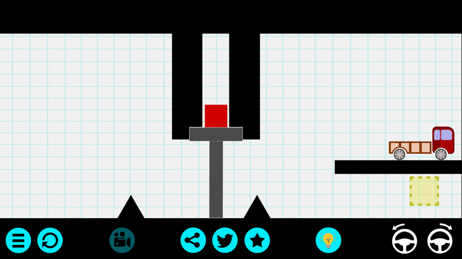 #3. Puzzle Physics: Truck On (iOS) 由: Brad Howard