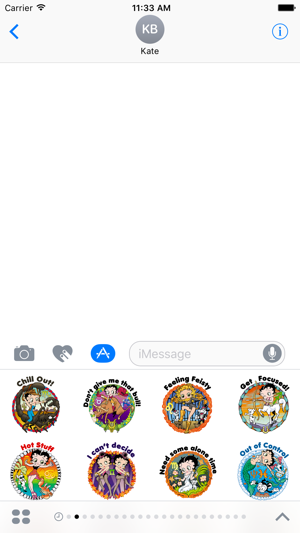 Betty Boop - Zodiac Signs Stickers(圖1)-速報App
