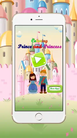 Game screenshot Princess Prince Coloring Book Games For Kids Free mod apk