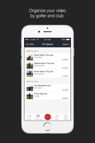 Hudl Technique Golf screenshot 4