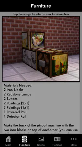 Game screenshot Guidecraft - Furniture, Guides, + for Minecraft hack