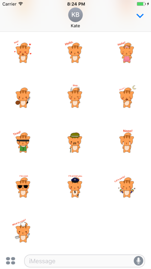 Cute Squirrel Animated Sticker(圖4)-速報App