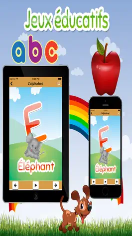 Game screenshot Enfants jeu d'apprentissage (français) apk