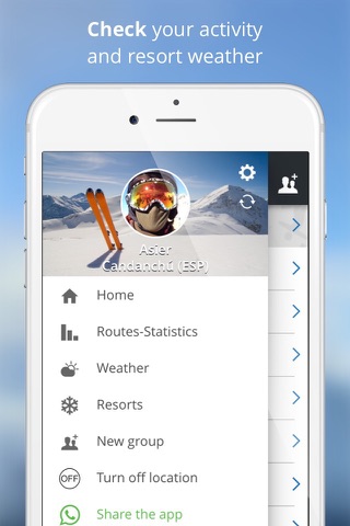 Skitoki: world ski trails, GPS sharing and stats screenshot 4