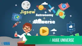 Game screenshot Kids Jigsaw Puzzle World : Astronomy & Universe - Game for Kids for learning mod apk