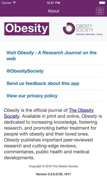 Obesity : A Research Journal