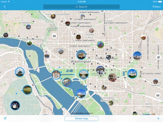 Washington D.C. Offline Map & City Guide