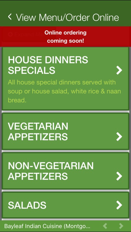 Bayleaf Indian Cuisine screenshot-4