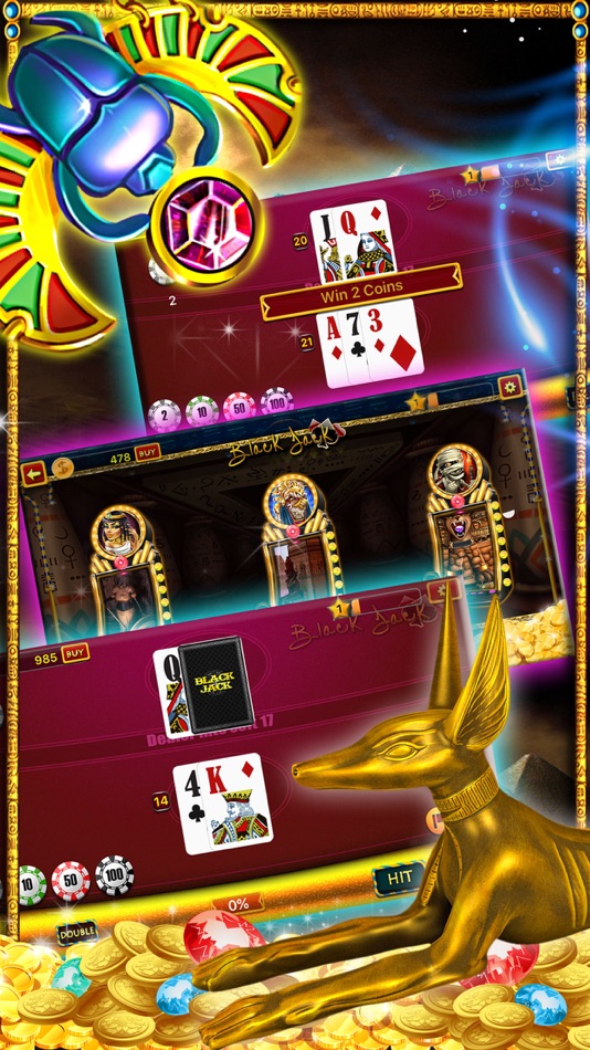 'A New Riches of Ramses Slots:  Mystics Reels! - 1.3 - (iOS)