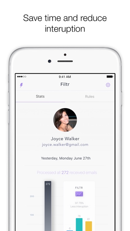 Filtr - declutter your inbox, declutter your mind screenshot-3