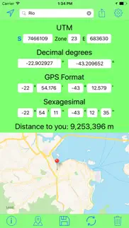utm coordinates tool iphone capturas de pantalla 3
