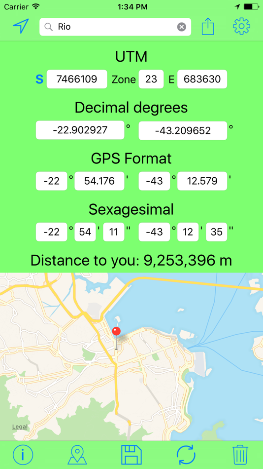 #3. UTM Coordinates Tool (iOS) Podle: Nicolas Schotten