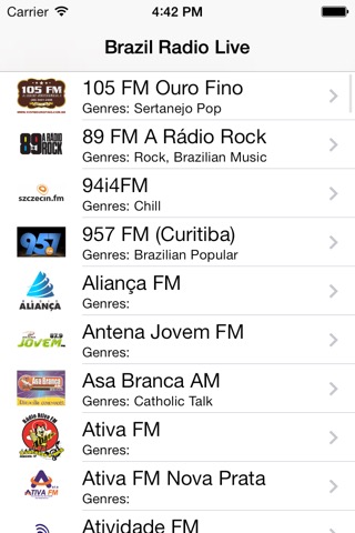 Brazil Radio Live Player (Brasília / Portuguese / português / Brasil rádio)のおすすめ画像1