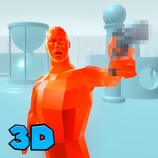 Red Superhot Time Shoot 3D Full