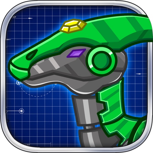 Steel Dino Toy:Mechanic Hadrosaurs-2 player game icon