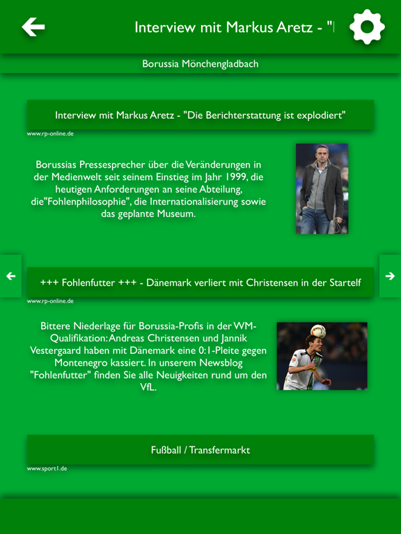 Screenshot #5 pour ATN- Alle Nachrichten für Borussia Mönchengladbach